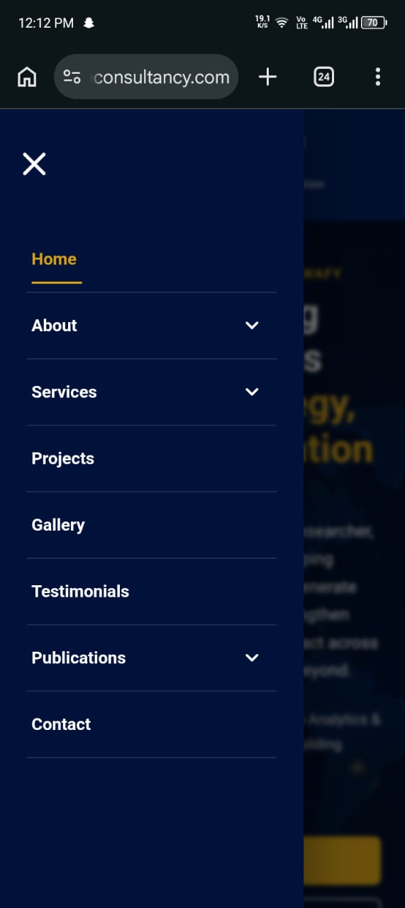 Global Signature Consultancy Corporate Website & Digital Platform project screenshot