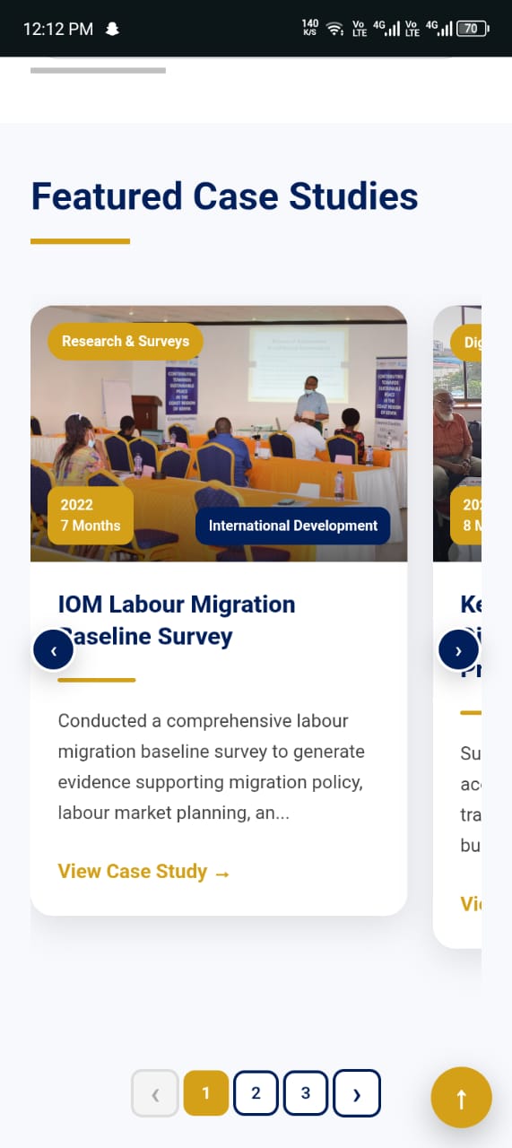 Global Signature Consultancy Corporate Website & Digital Platform project screenshot